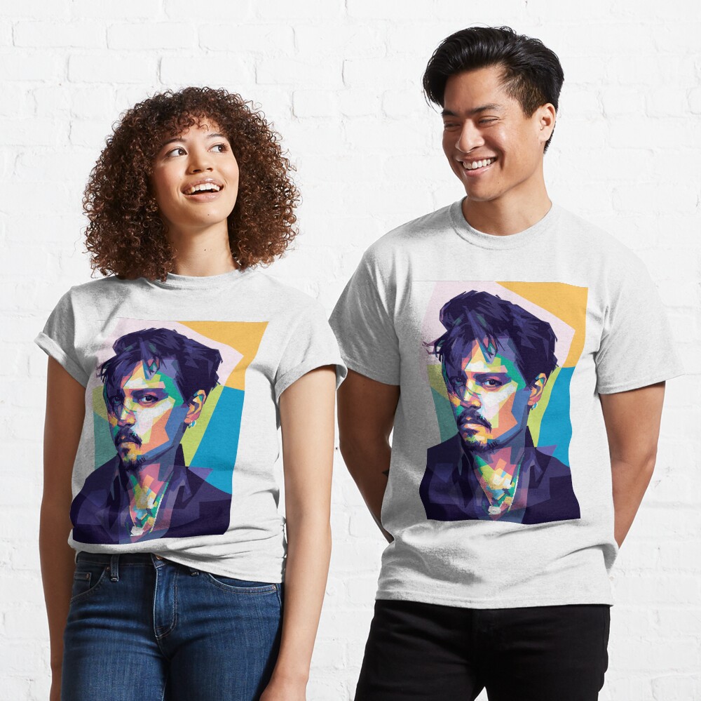 Johnny Depp im WPAP T-Shirt