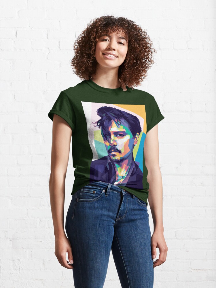 Johnny Depp im WPAP T-Shirt