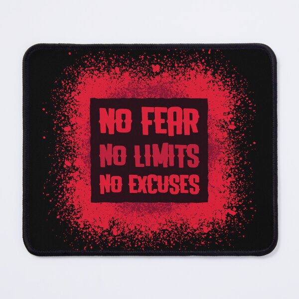 Item preview, No fear no limits no excuses designed and sold by sreckov-desig.