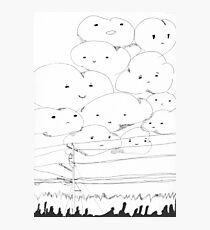 seattle clouds Photographic Print