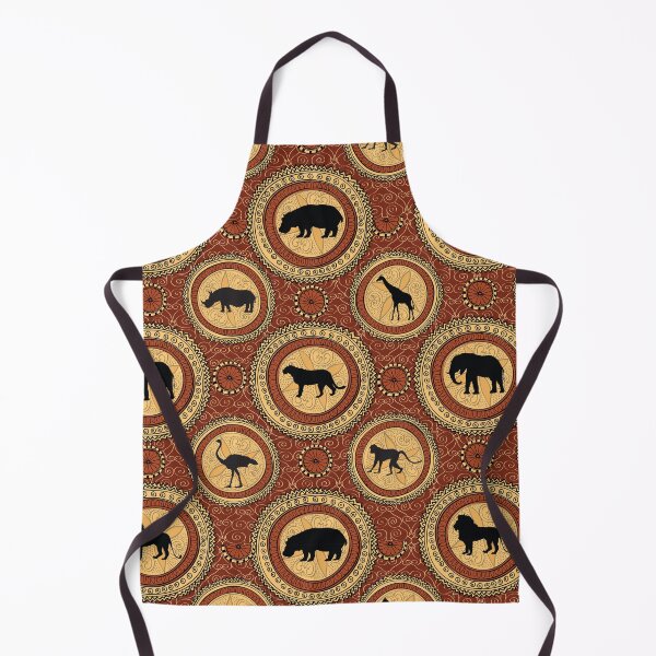 Item preview, African ethnic seamless woodland designed and sold by Mnightsa.