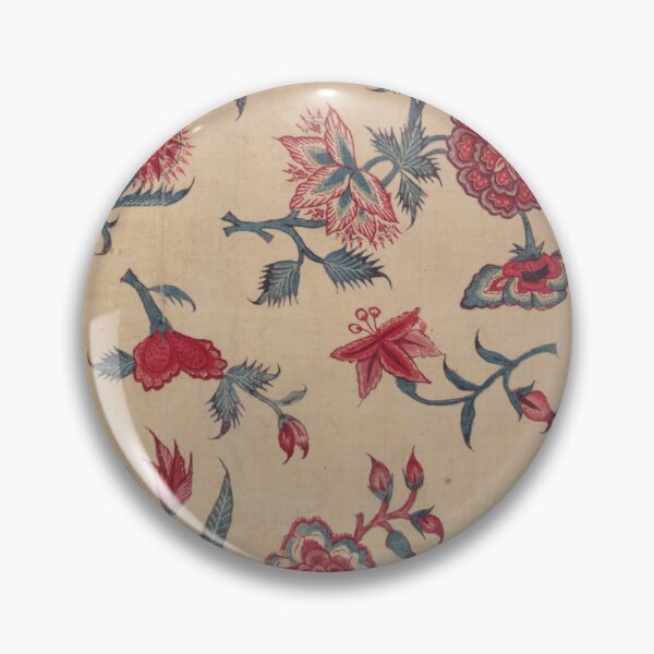 Item preview, Floral Red Flowers on Beige designed and sold by CatbellyDesigns.
