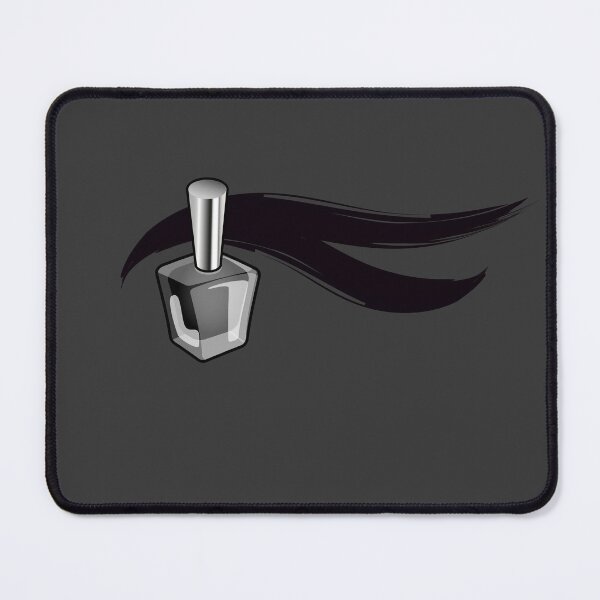 Item preview, Black Nail Polish - Colorful Bathroom Art Series designed and sold by garzonetto.