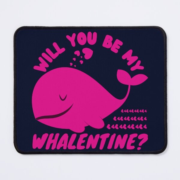 Item preview, Will You Be My Whalentine - Pink Whale designed and sold by ramazis.