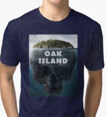 Oak Island Nova Scotia Canada Tri-blend T-Shirt