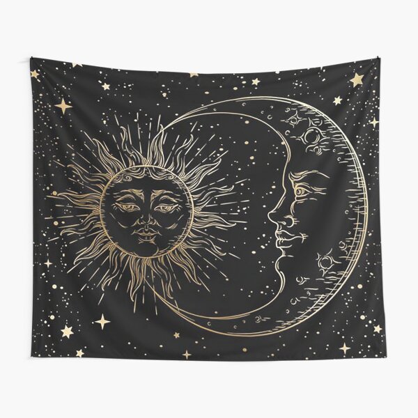 Aperçu de l'œuvre Univers - Soleil et Lune créée et vendue par CeeJayyAU.