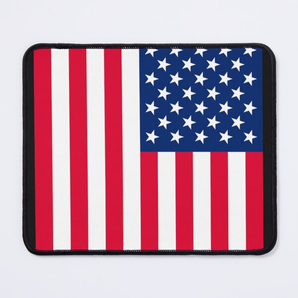 Item preview, american flag 4k Sticker designed and sold by BlancaAnaya.