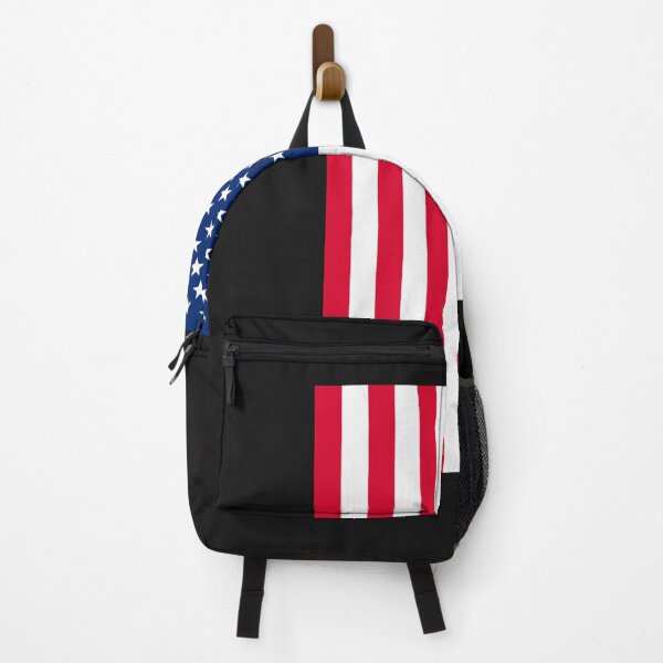 Item preview, american flag 4k Sticker designed and sold by BlancaAnaya.