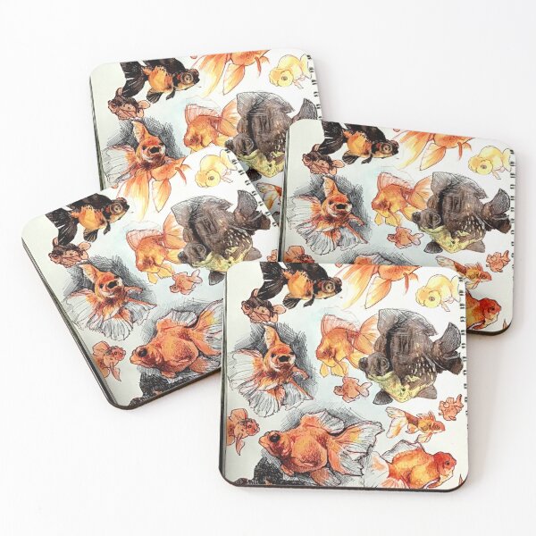 Item preview, Goldfish doodles  designed and sold by Elliesaurusart.