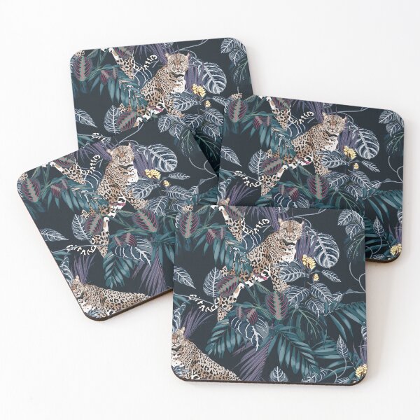 Item preview, Colorful tropical leopard designed and sold by Mnightsa.