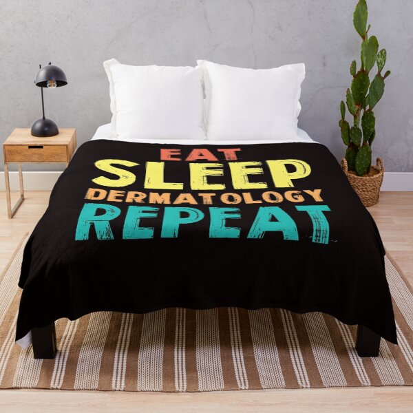 Item preview, Eat Sleep Dermatology Dermatologist Skin Doctor Medicine designed and sold by TomGiantDesigns.