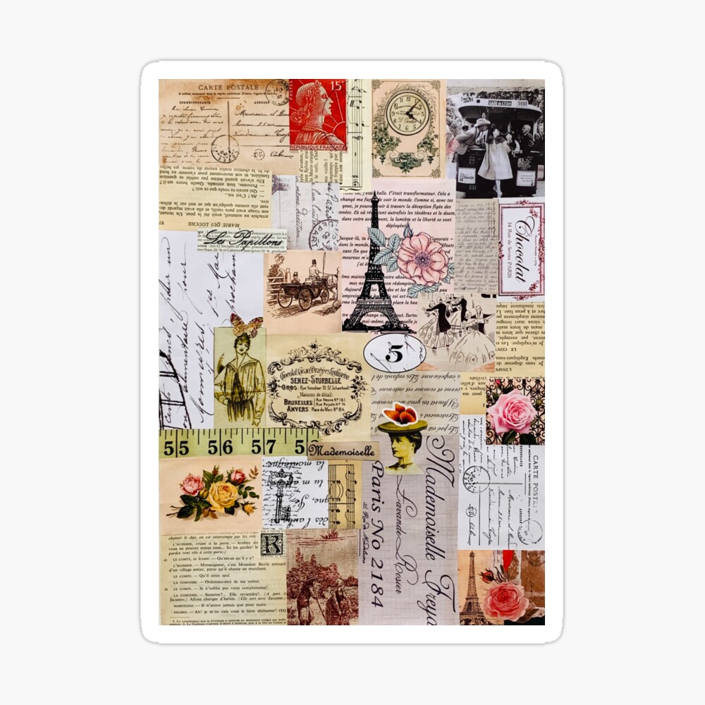 French in style Zipper Pouch