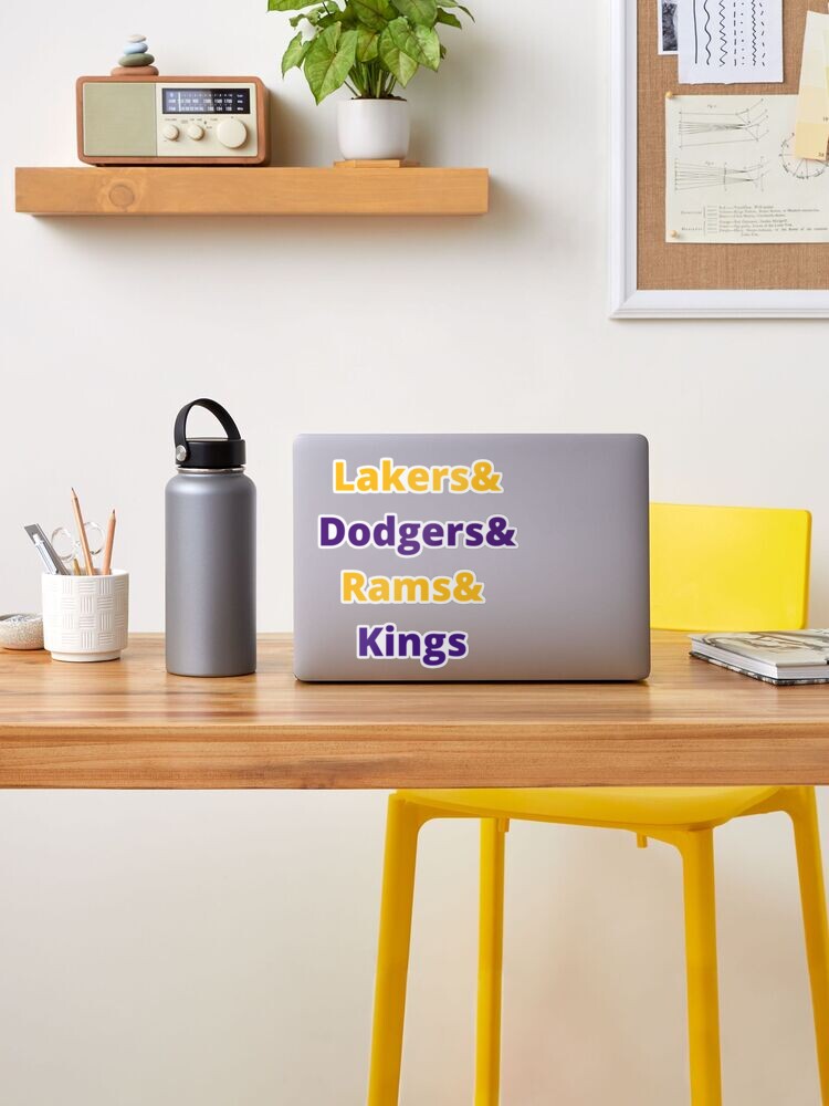 lakers dodgers rams shirt, dodgers rams lakers kings shirt, lakers dodgers  rams Spiral Notebook for Sale by DonaldWhitez