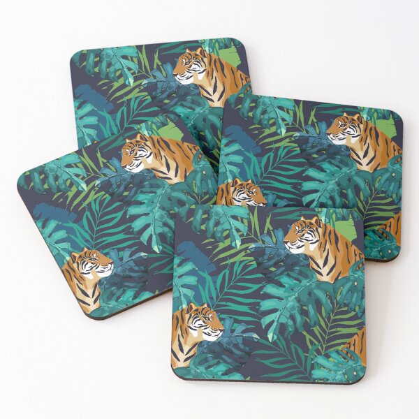 Item preview, Tiger Tropical Jungle designed and sold by Mnightsa.