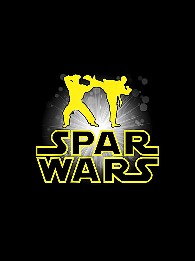 Imagen 5 de 5, Camiseta gráfica con la obra Spar Wars MMA Kárate Kung Fu, diseñada y vendida por Minilonal.