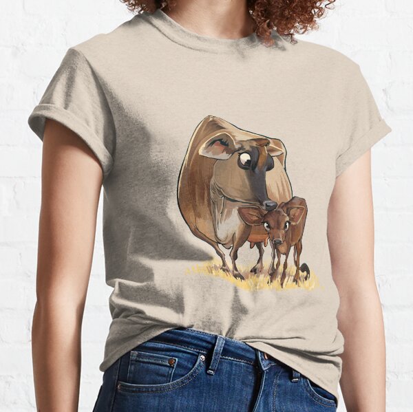 jersey cow t shirts
