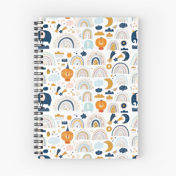 Item preview, Cute Safari Animals Rainbow designed and sold by Mnightsa.