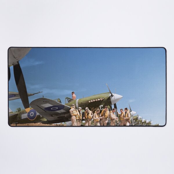 Item preview, RNZAF pilots with P-40N ''Gloria Lyons'' designed and sold by Rarity-Color.