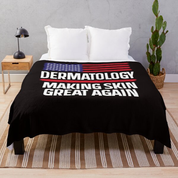 Item preview, Dermatology Make Skin Great Again USA American Flag Skincare designed and sold by TomGiantDesigns.