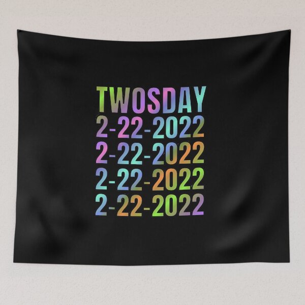 Item preview, Funny  Twos-day Shirt, Twos-day  February 22nd 2022, Twos-day Tee Rainbow background,gift for her gift for him,twosday sweet shirt,twosday birthday shirt,                    ackground  designed and sold by Reddiamond3 ⭐⭐⭐⭐⭐.