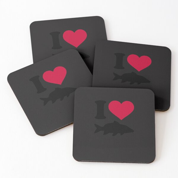 Item preview, I love carps Sticker designed and sold by TimoZug.