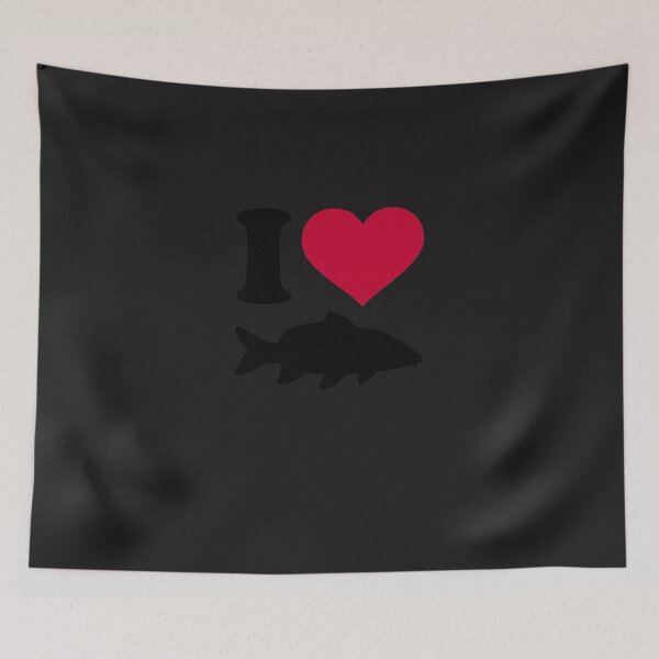 Item preview, I love carps Sticker designed and sold by TimoZug.