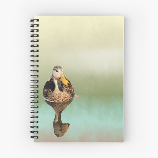 Item preview, Mottled Duck Reflection designed and sold by Rosalie Scanlon.
