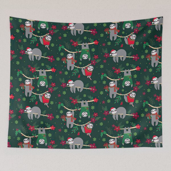 Item preview, Christmas Sloth designed and sold by VickyCloset.