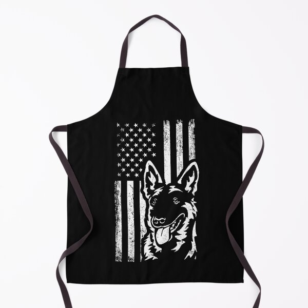 Item preview, Shepherd Patriotic American Flag Belgian Malinois designed and sold by More Cute Dogs.