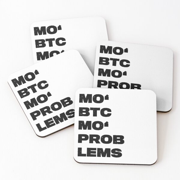 Item preview, More BTC More problems designed and sold by blackoutstudios.