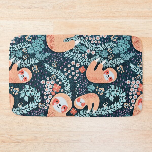 Item preview, Sloth Family Floral  designed and sold by VickyCloset.