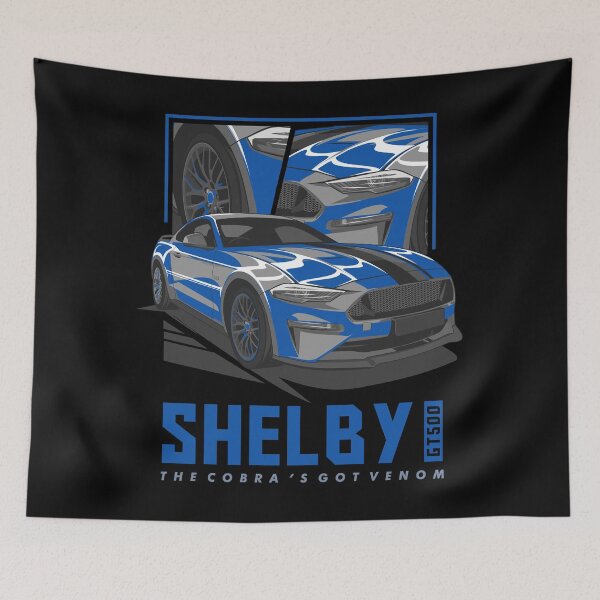 Item preview, Shelby GT500 Blue  designed and sold by viralstudio.