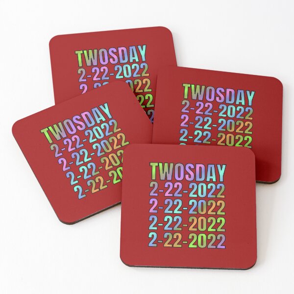 Item preview,  Funny  Twos-day Shirt, Twos-day  February 22nd 2022, Twos-day Tee Rainbow background,gift for her gift for him,twosday sweet shirt,twosday birthday shirt,                    ackground  designed and sold by Reddiamond3 ⭐⭐⭐⭐⭐.