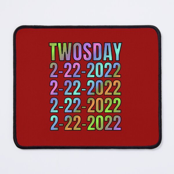 Item preview, Funny Twos-day Shirt, Twos-day February 22nd 2022, Twos-day Tee Rainbow background,gift for her gift for him,twosday sweet shirt,twosday birthday shirt, ackground designed and sold by Reddiamond3 ⭐⭐⭐⭐⭐.