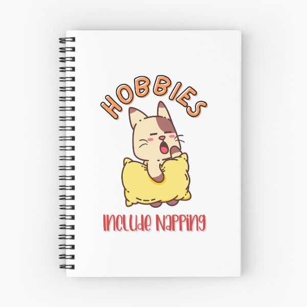 Item preview, hobbies include napping designed and sold by AbbigailIrene1.