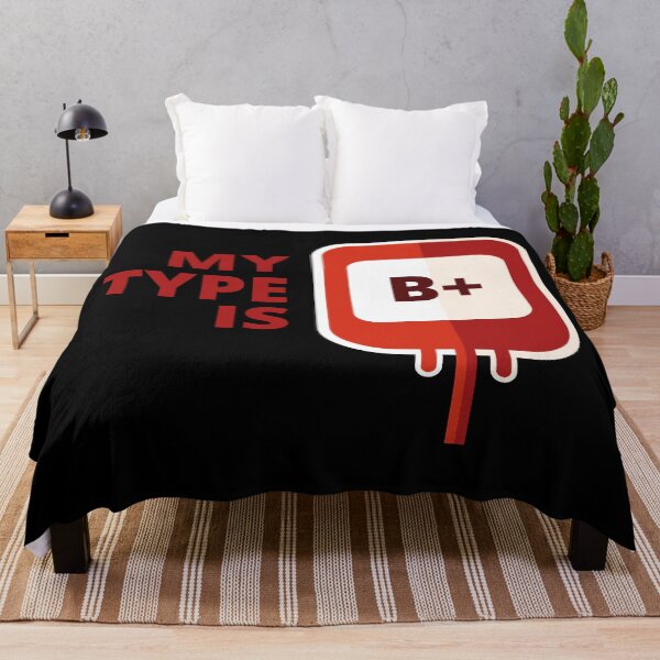 Item preview, My blood type is B+ designed and sold by BRU Design.