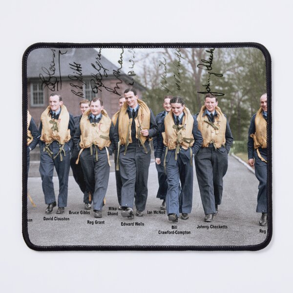 Item preview, Pilots from No. 485 NZ Squadron at RAF Station Kenley designed and sold by Rarity-Color.