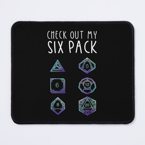 Item preview, Check Out My Six Pack Dice designed and sold by Rieunkuay50.