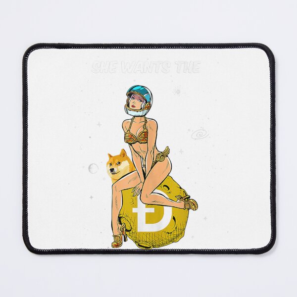 Item preview, Criptomoneda divertida Ella quiere la camiseta sin mangas Dogecoin Doge Crypto Moon designed and sold by VadasTobias.