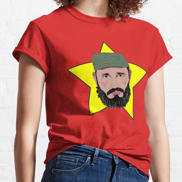 Fidel Castro Against Yellow Star Classic T-Shirt