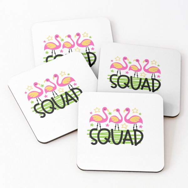 Item preview, Funny Cute Pink Flamingo Squad Friends T-Shirt designed and sold by VadasTobias.