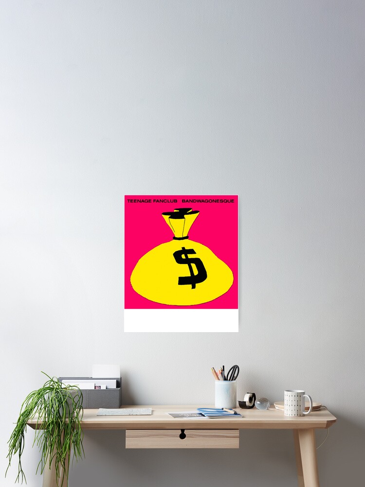 非売品　TEENAGE FANCLUB Bandwagonesque ポスター Teenage Fanclub Bandwagonesque