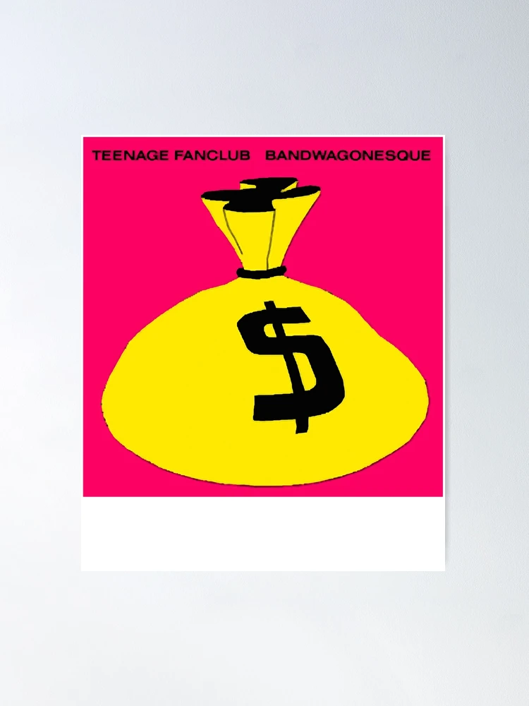 非売品　TEENAGE FANCLUB Bandwagonesque ポスター Teenage Fanclub Bandwagonesque