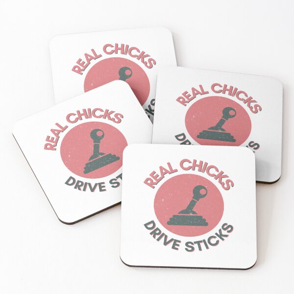 Item preview, Real Chicks Drive Sticks designed and sold by foramelie.
