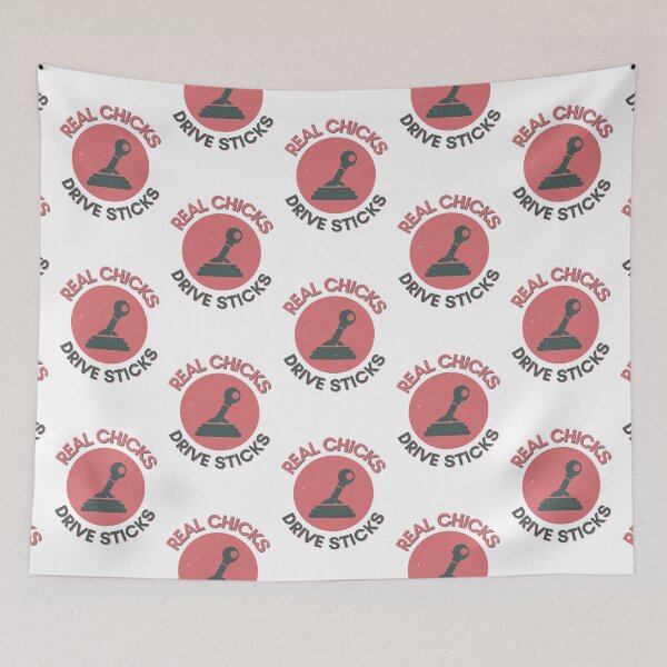Item preview, Real Chicks Drive Sticks designed and sold by foramelie.