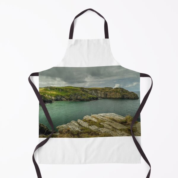 Item preview, A view of Bossiney Cove in Cornwall from the clifftops designed and sold by MichaelBShannon.