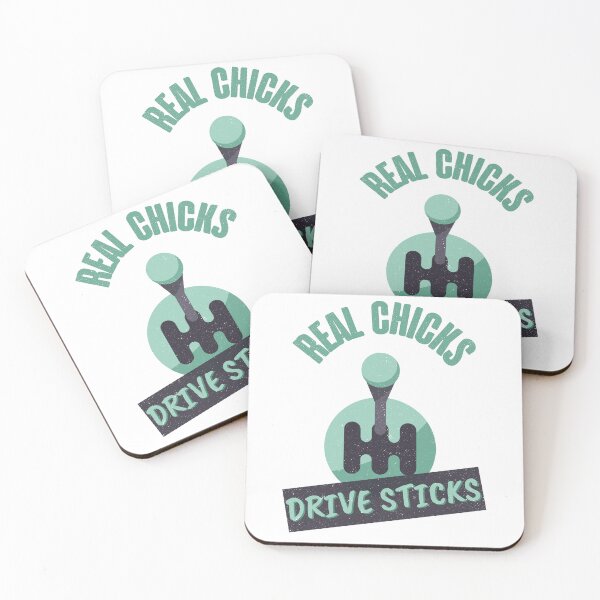 Item preview, Real Chicks Drive Sticks designed and sold by foramelie.