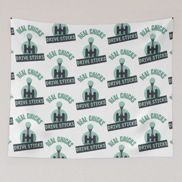 Item preview, Real Chicks Drive Sticks designed and sold by foramelie.