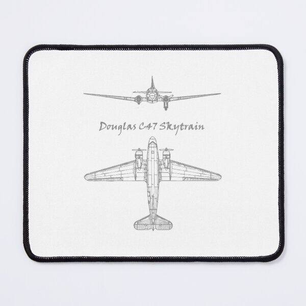 Item preview, Douglas C-47 Skytrain Airplane Blueprint  designed and sold by melaniarount.