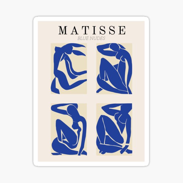 Item preview, Henri Matisse - BLUE NUDES - Papiers Découpés  designed and sold by artswag.